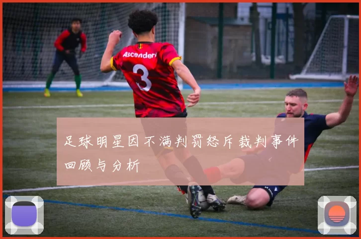 足球明星因不满判罚怒斥裁判事件回顾与分析